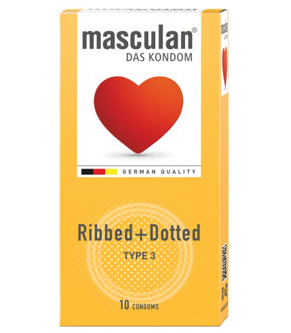 MASCULAN REBRASTO TACKASTI KONDOMI 10/1